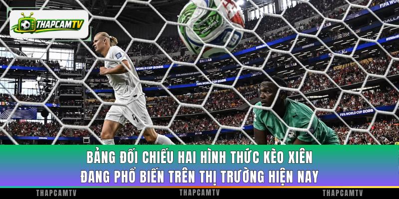 Bảng đối chiếu hai hình thức kèo xiên đang phổ biến trên thị trường hiện nay