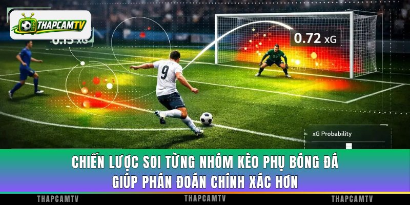 Chiến lược soi từng nhóm kèo phụ bóng đá giúp phán đoán chính xác hơn