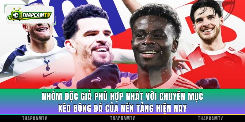 Nhóm độc giả phù hợp nhất với chuyên mục kèo bóng đá của nền tảng hiện nay